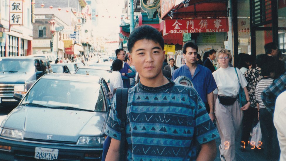 Yoshihiro Hattori en San Francisco en 1992