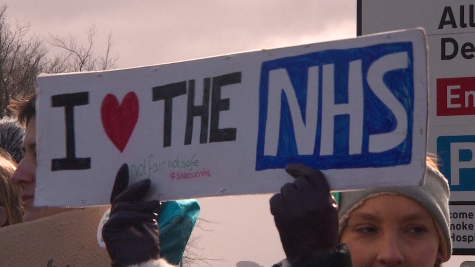 'Why I'm on the picket line' BBC News