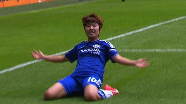 Ji So-Yun gives Chelsea the lead in FA Cup final