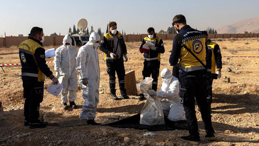 Syria’s Mass Graves: Years of Forensic Work Ahead to Identify the Disappeared 2 Syria mass graves: Daunting task of searching for and naming the dead