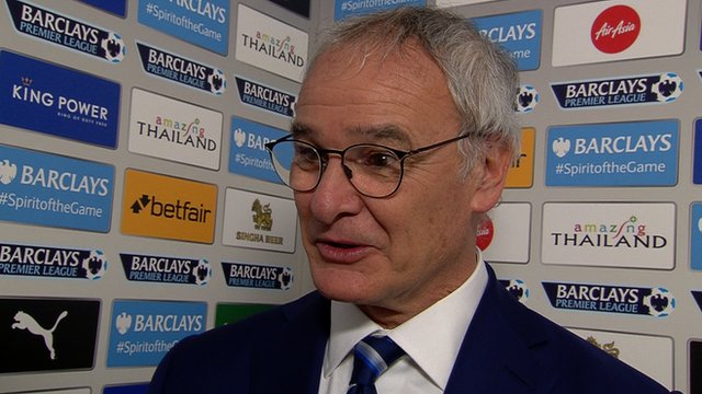 Leicester 1-1 Manchester United: Ranieri praises Foxes' mentality