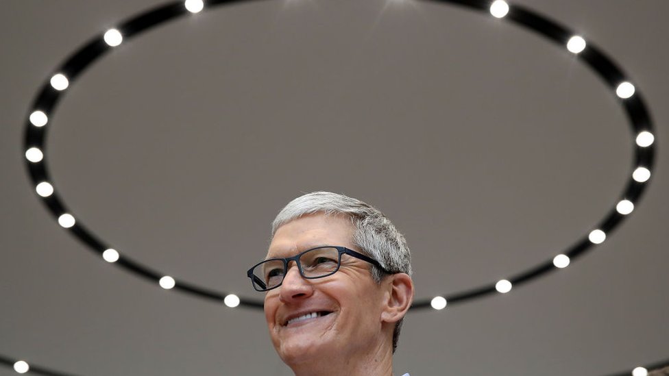 Tim Cook, director ejecutivo de Apple