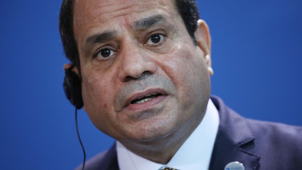 الرئيس المصري عبد الفتاح السيسي