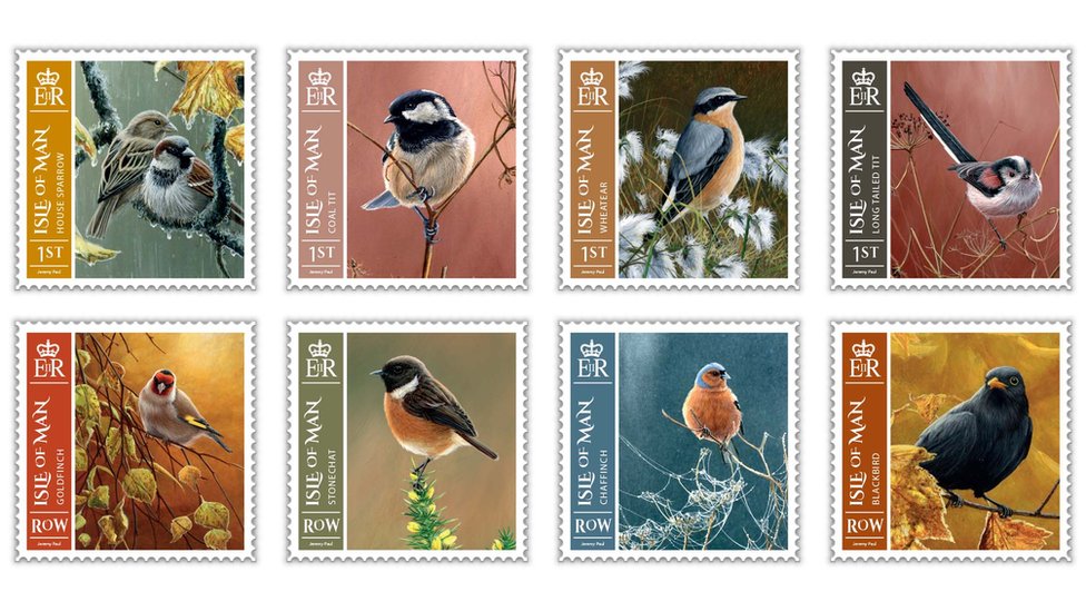 Isle of Man stamp series celebrates bird conservation charity