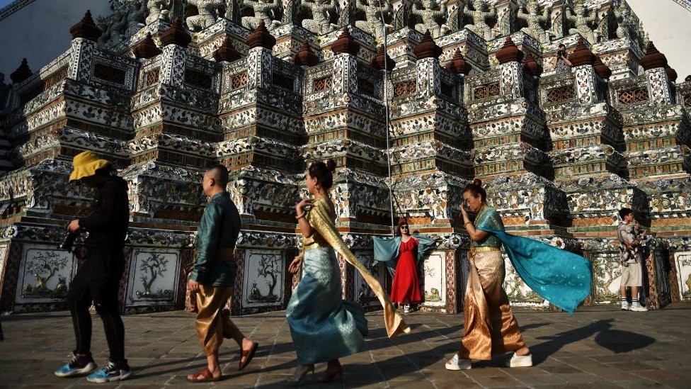 Wat Arun tapınağı, Şubat 2020 Bangkok