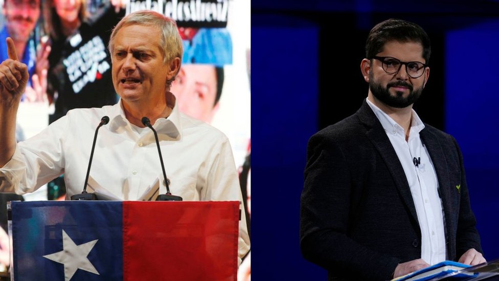 José Antonio Kast y Gabriel Boric