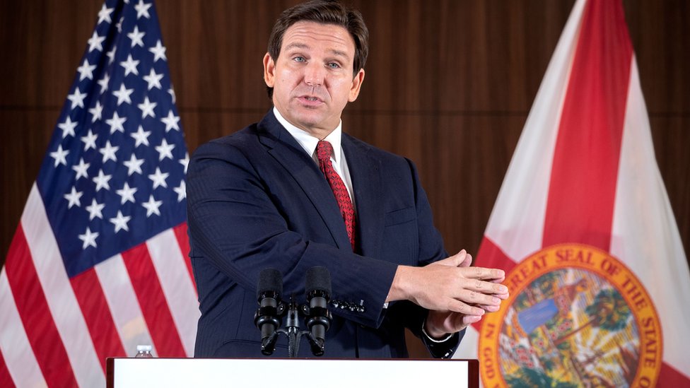 Ron DeSantis, gobernador de Florida.