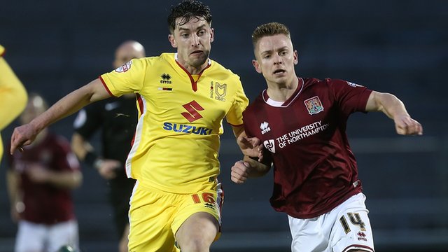 Northampton 2-2 MK Dons highlights