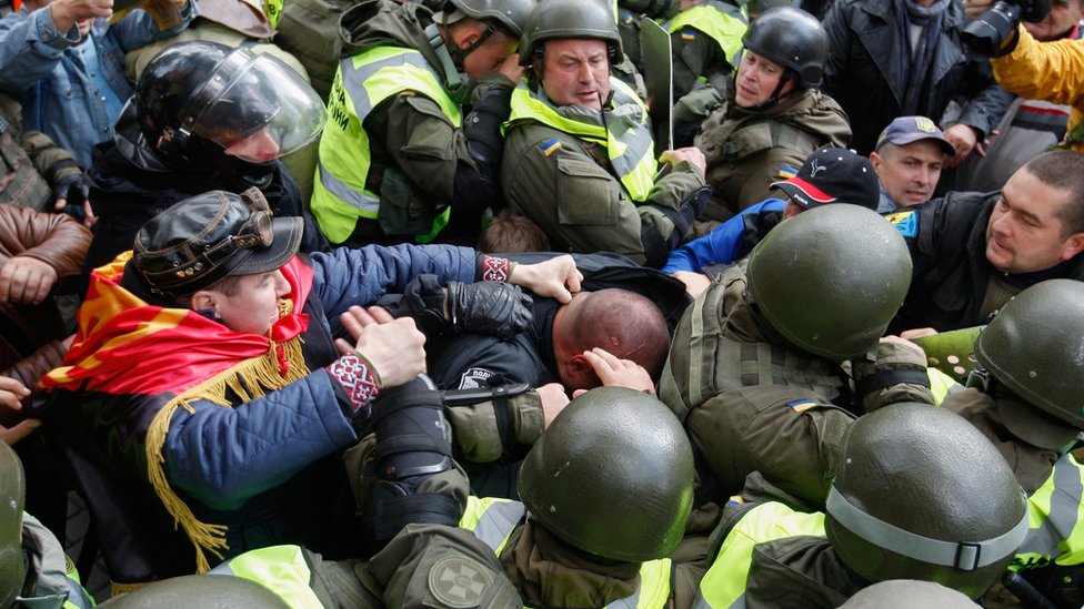 сутички поліція