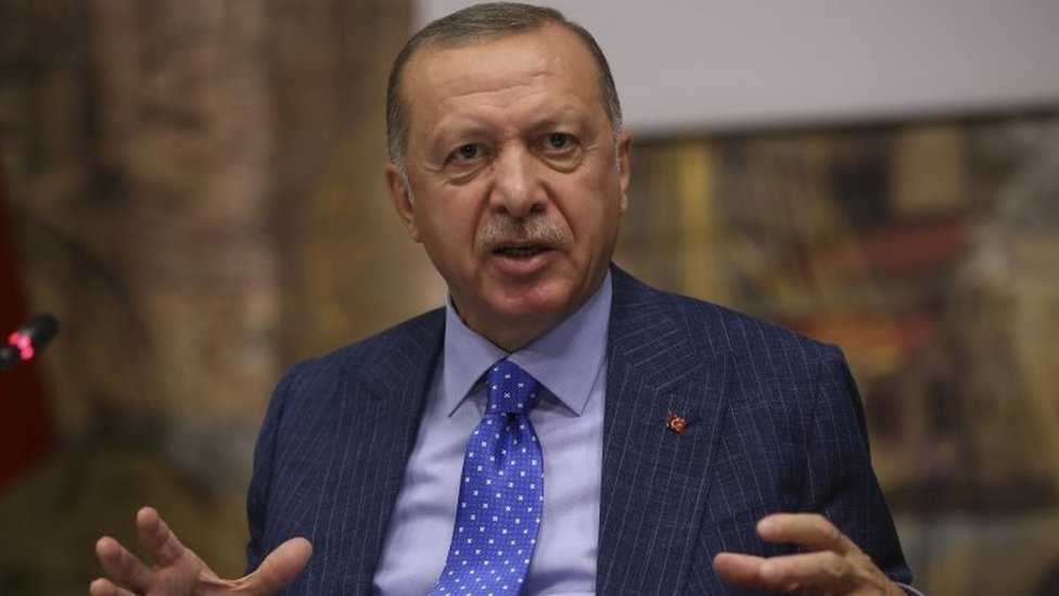 Turkish President Recep Tayyip Erdogan. Photo: 13 October 2019