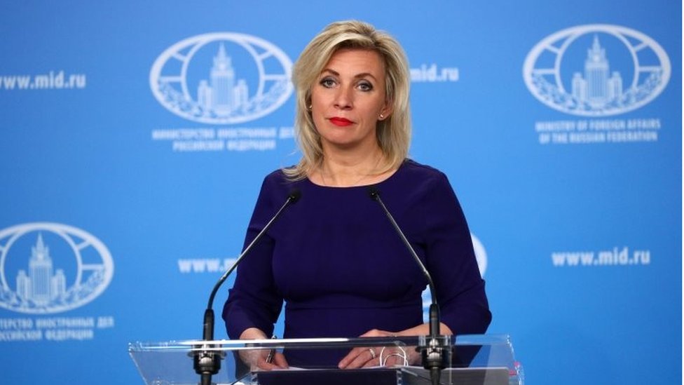 俄羅斯外交部發言人瑪麗亞·扎哈羅娃（Maria Zakharova