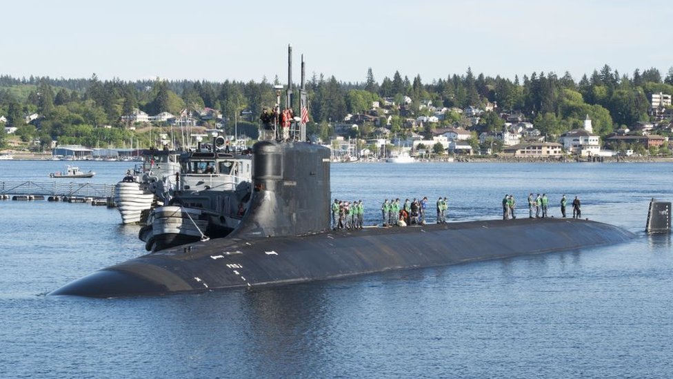 ABD nükleer denizaltısı Güney Çin Denizi’nde ‘bilinmeyen bir nesneye’ çarptı