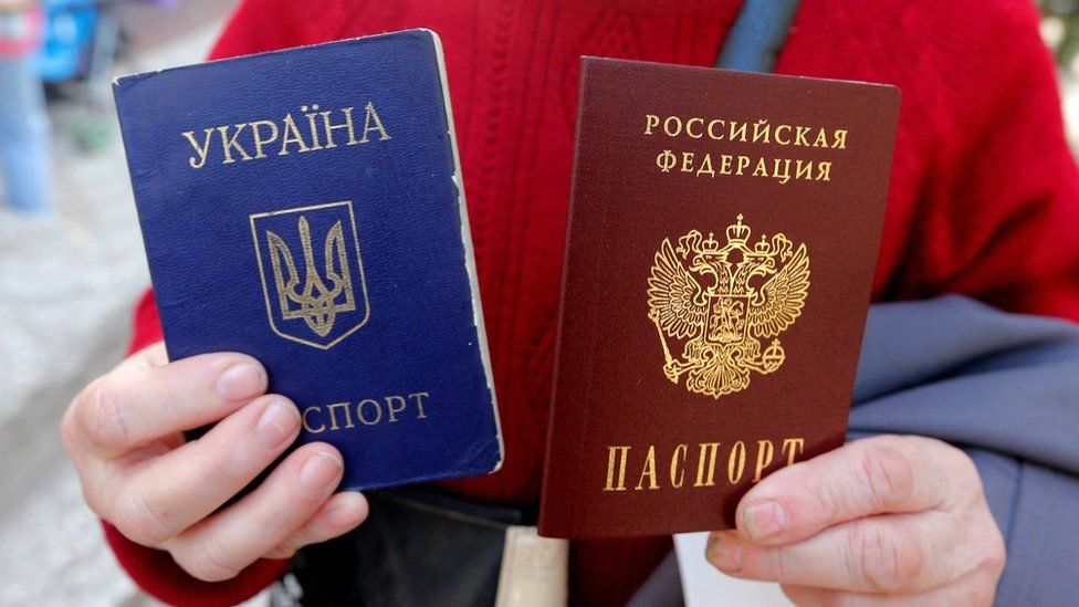 ruski i ukrajinski pasoš