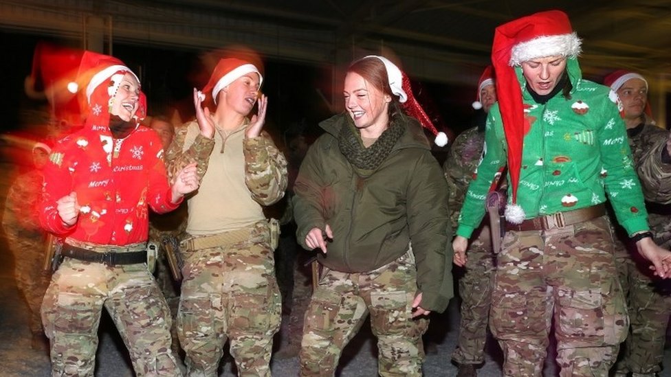 Войска в Афганистане на Рождество