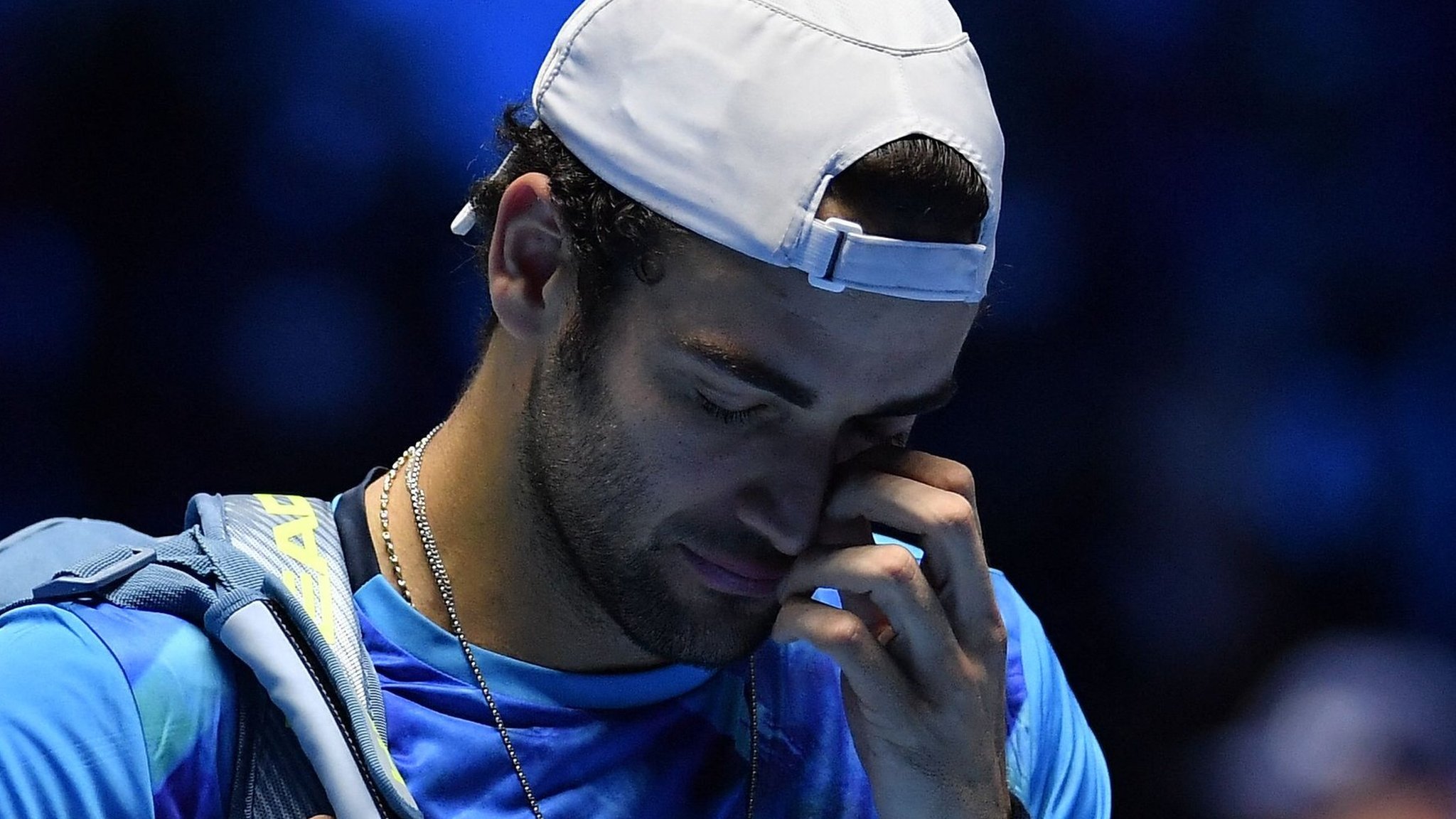 ATP Finals 2021: Italy's Matteo Berrettini injured against Alexander Zverev  in Turin - BBC Sport