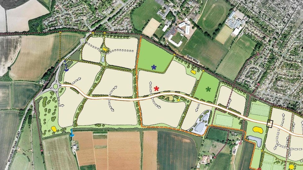 Plans for 1,280 homes near Banbury given planning permission BBC News