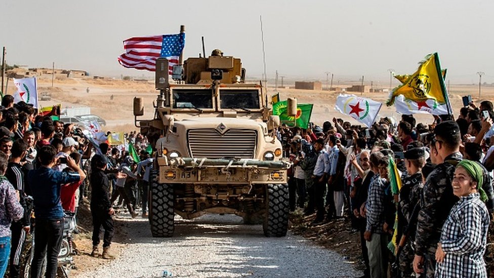 ABD askeri YPG bölgesinde