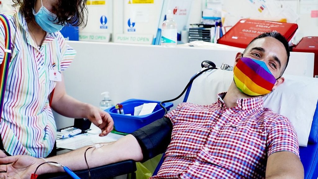 The gay men who can donate blood in the UK for the first time