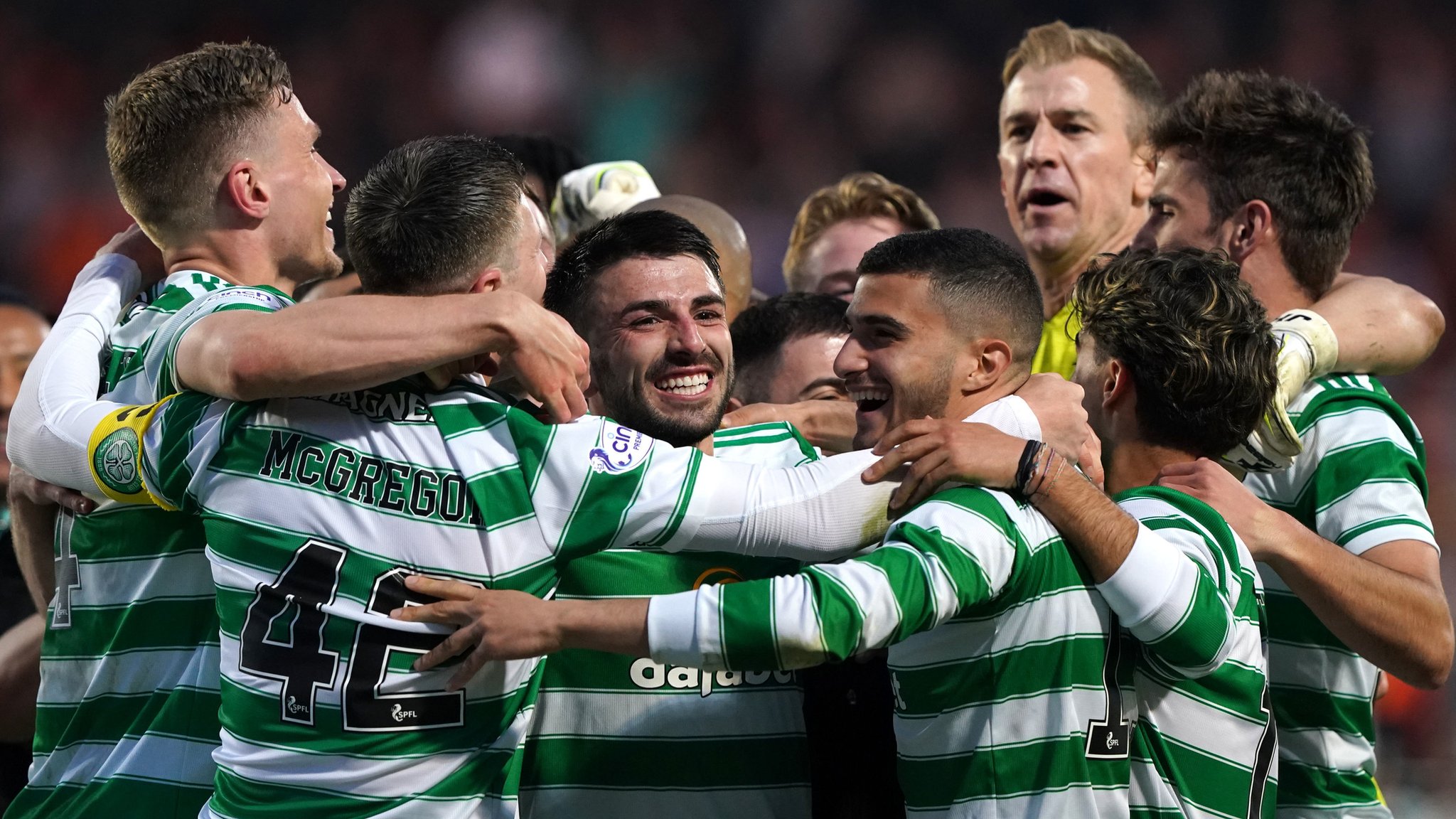 Dundee United 1-1 Celtic: Ange Postecoglou's side reclaim league title