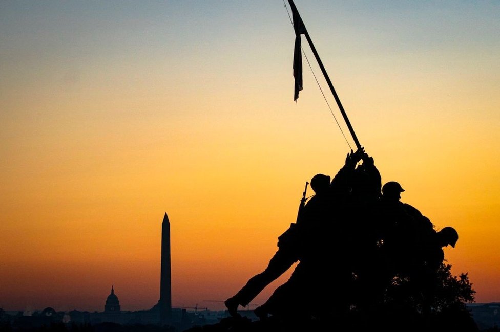Iwo Jima Memorial in Washington DC