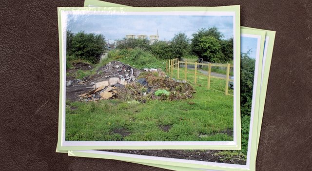 Eastmoor Community Garden before its renovation