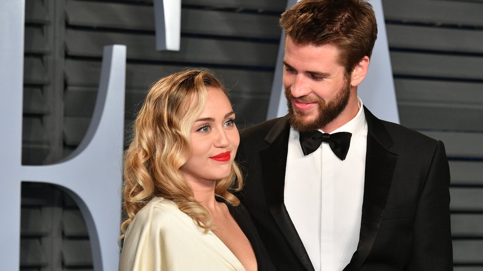 Singer Miley Cyrus and actor Liam Hemsworth have married, according to posts on their social media accounts
