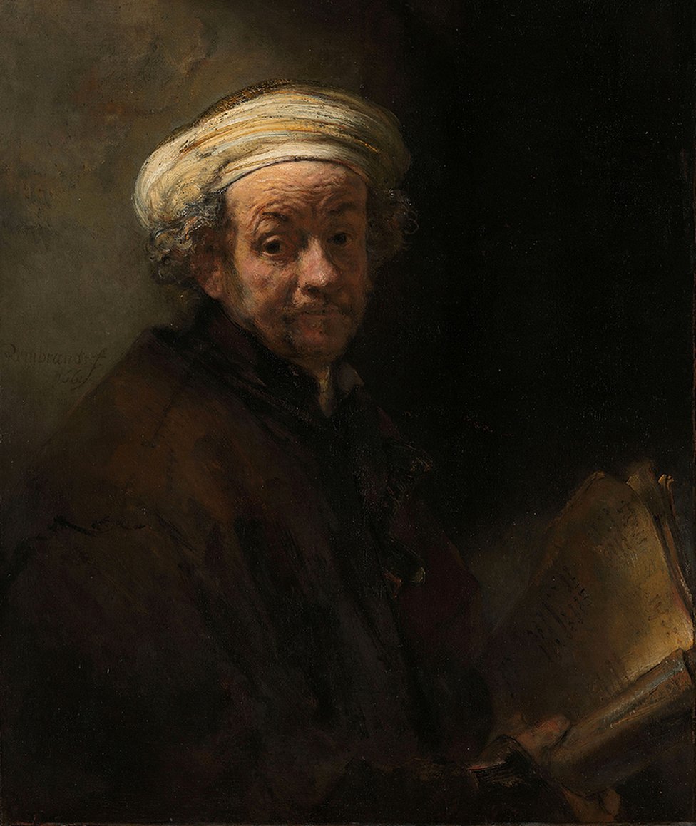 "Autorretrato como el apóstol Pablo" (1661), de Rembrandt