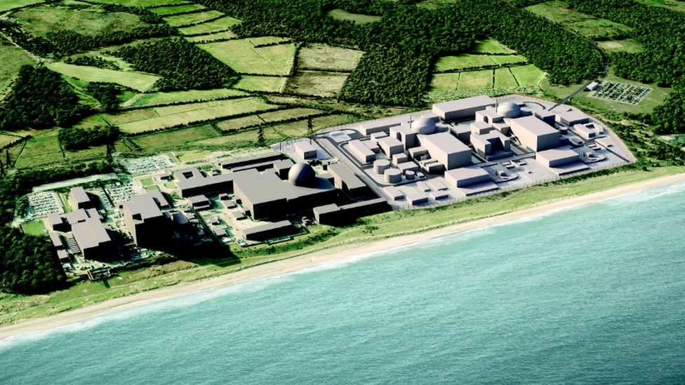 Sizewell A, B и C модель