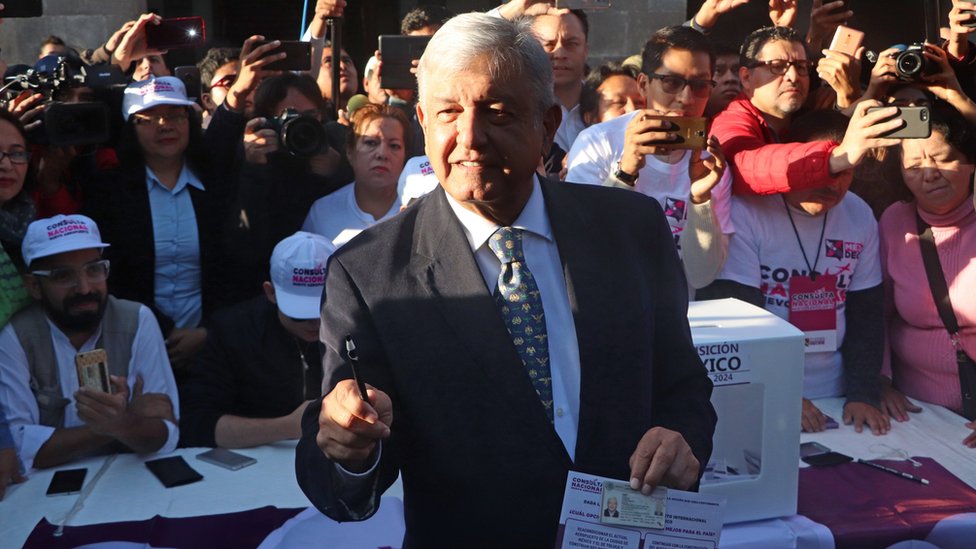 López Obrador en las urnas