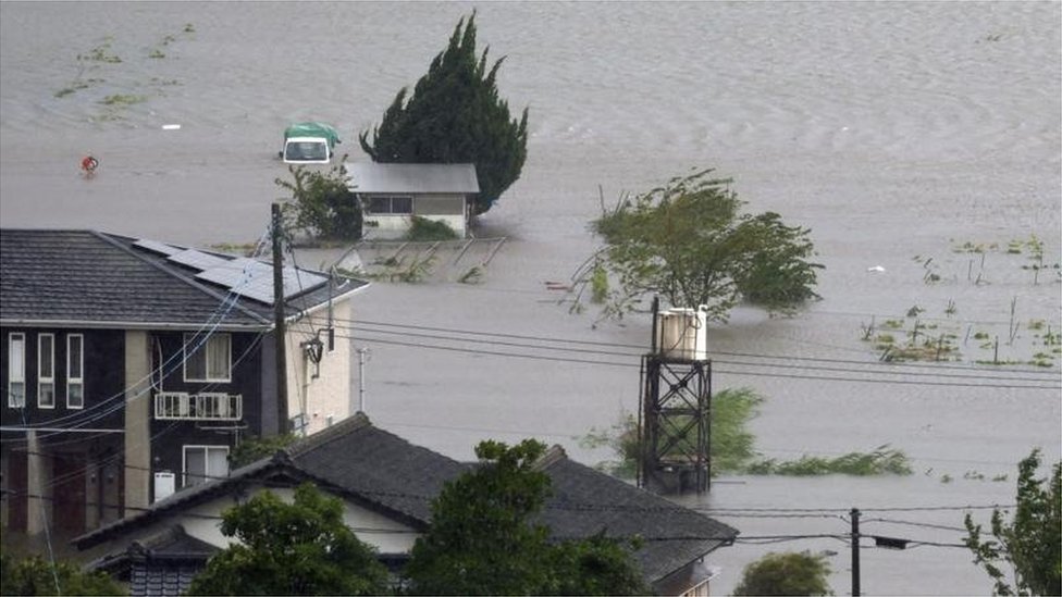 Japan, tajfun