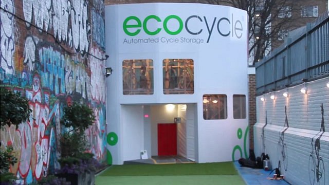 Ecocycle storage facility, Southwark, UK, 11 January 2016