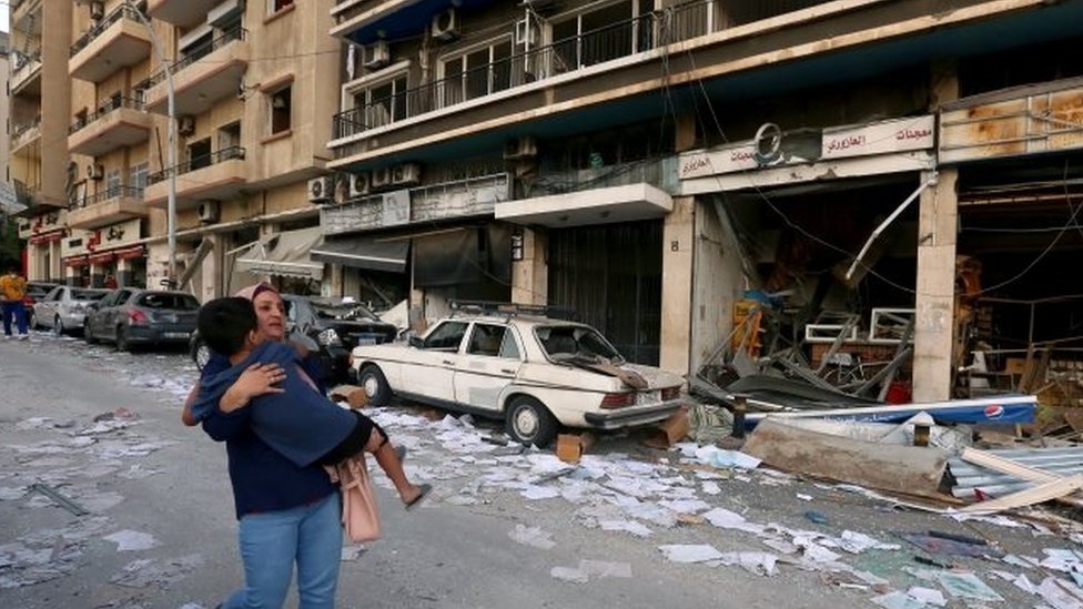Ledakan hebat di Beirut