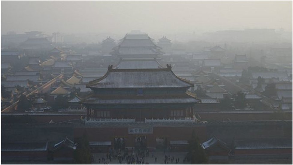 هواء ملوث في الصين