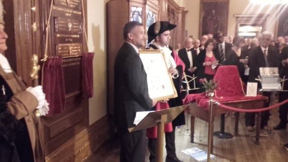 Basil D Oliveira Awarded Freedom Of Worcester c News