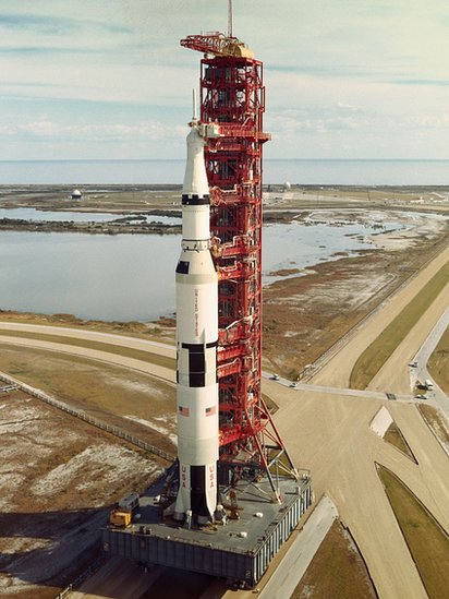 Apollo 14 listo para el lanzamiento