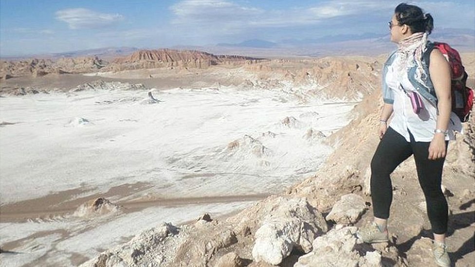 Paisaje en San Pedro de Atacama (Chile)