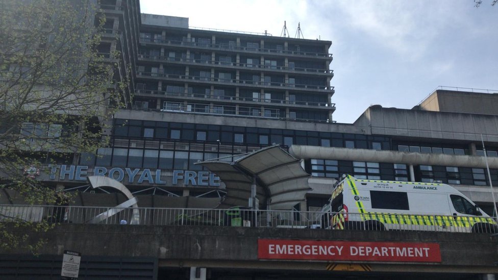 Royal Free Hospital in London