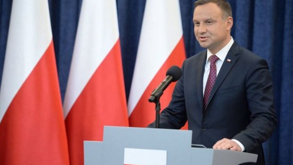 Президент Польщі Анджей Дуда