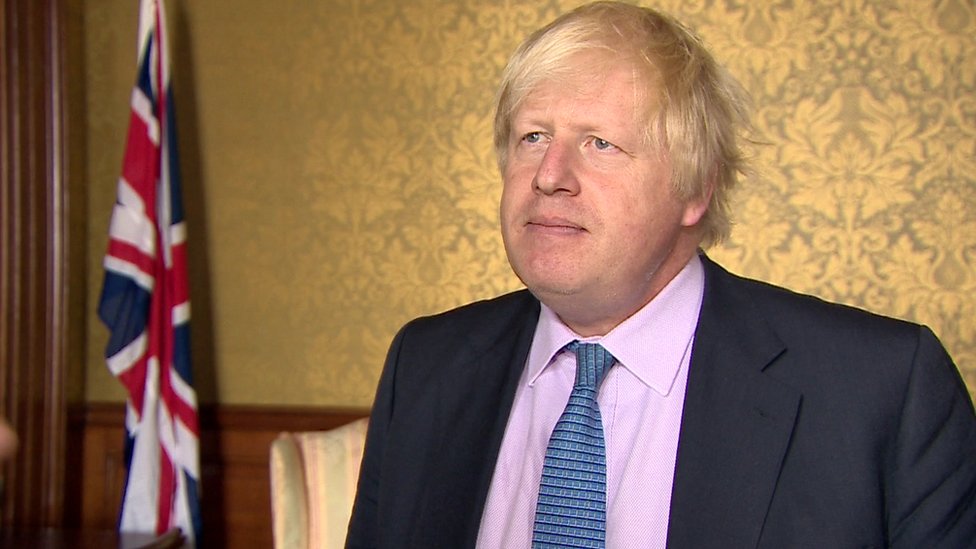 Syria Boris Johnson urges action over nerve gas attack BBC News