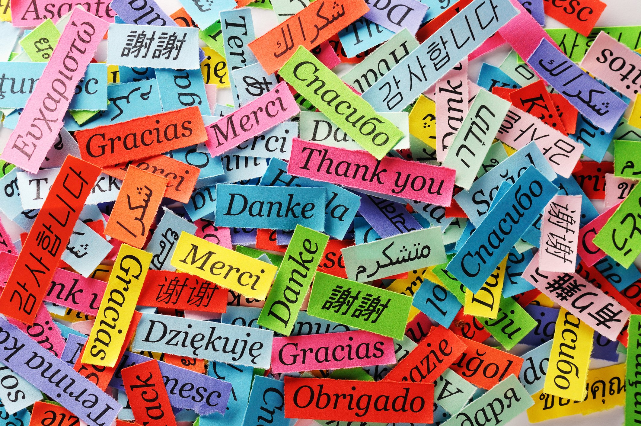Imágenes de idiomas diferentes