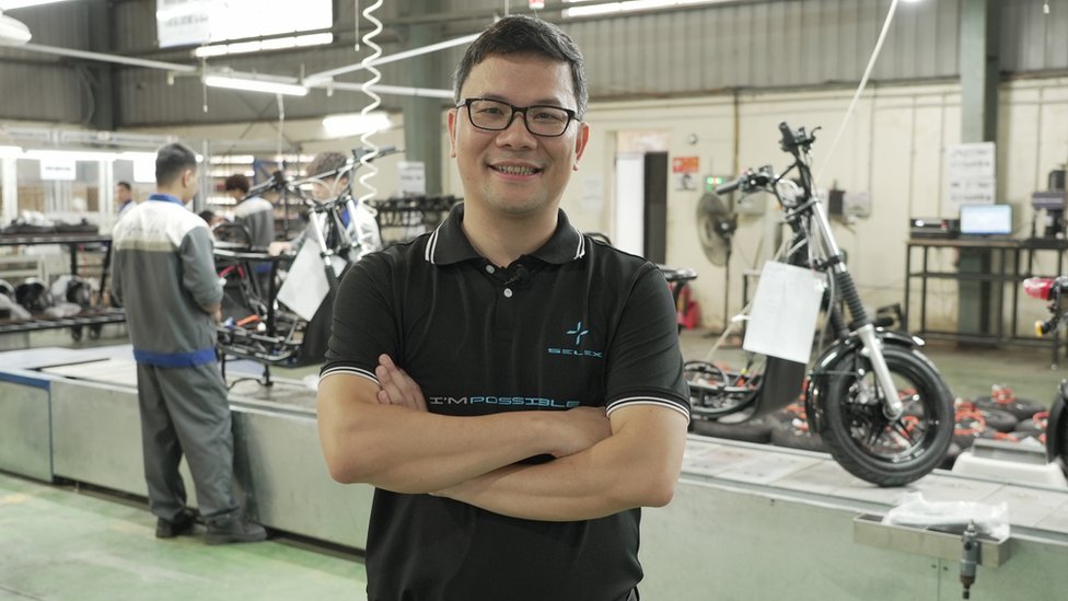 越南兩輪電動車製造商Selex Motors的聯合創始人兼首席執行官阮友福。