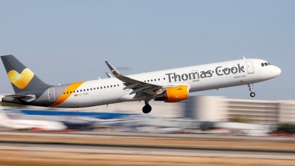 Самолет Thomas Cook