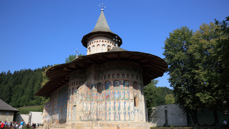 Монастырь Воронец, Румыния