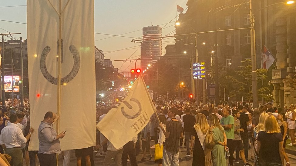 protest Srbija protiv nasilja