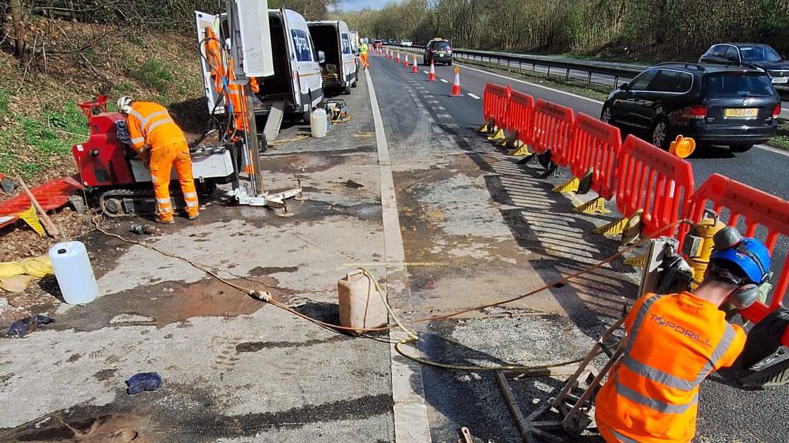 A1 M repairs to cause Easter road closure