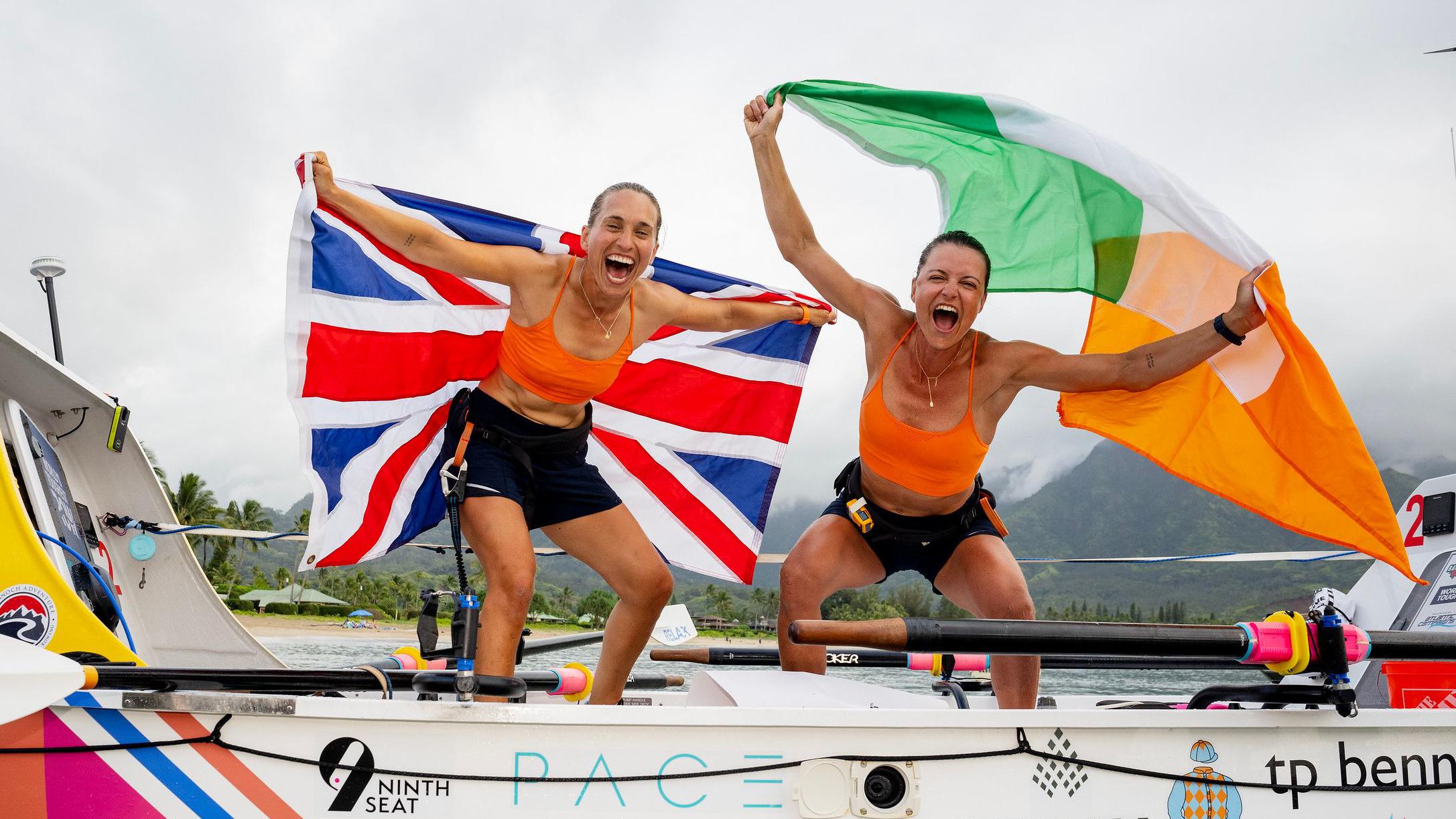 Cheltenham rower beats Pacific Ocean record by nine days - BBC News