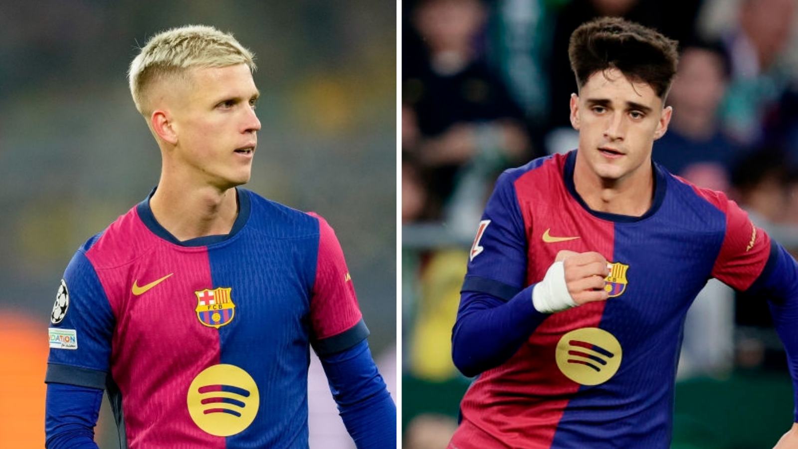 Barcelona: Dani Olmo and Pau Victor registration rejected by La Liga - BBC Sport