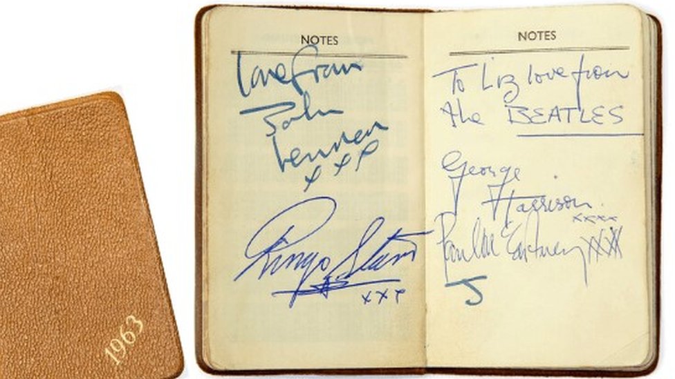 Автографы Beatles