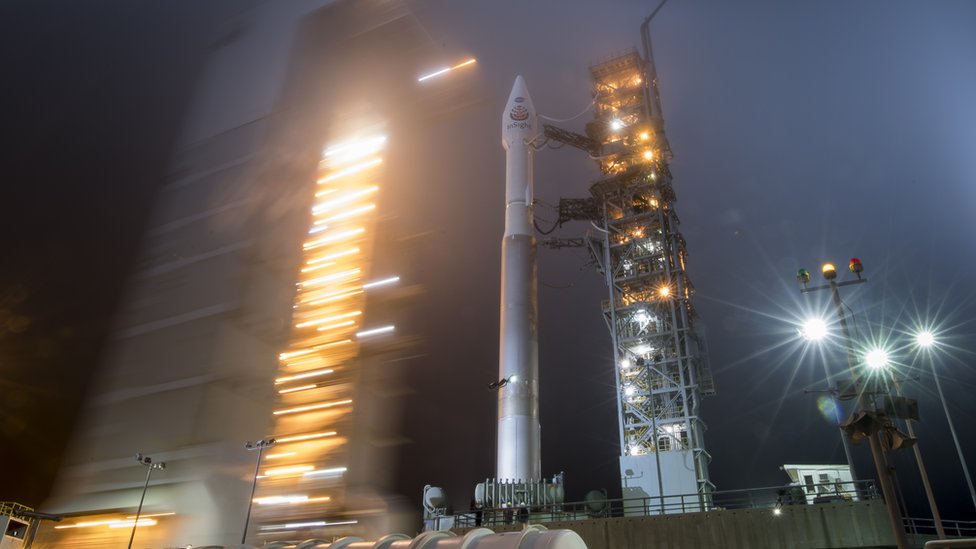 InSight, Atlas roketi aracılığıyla uzaya 5 Mayıs'ta uzaya fırlatılmıştı.