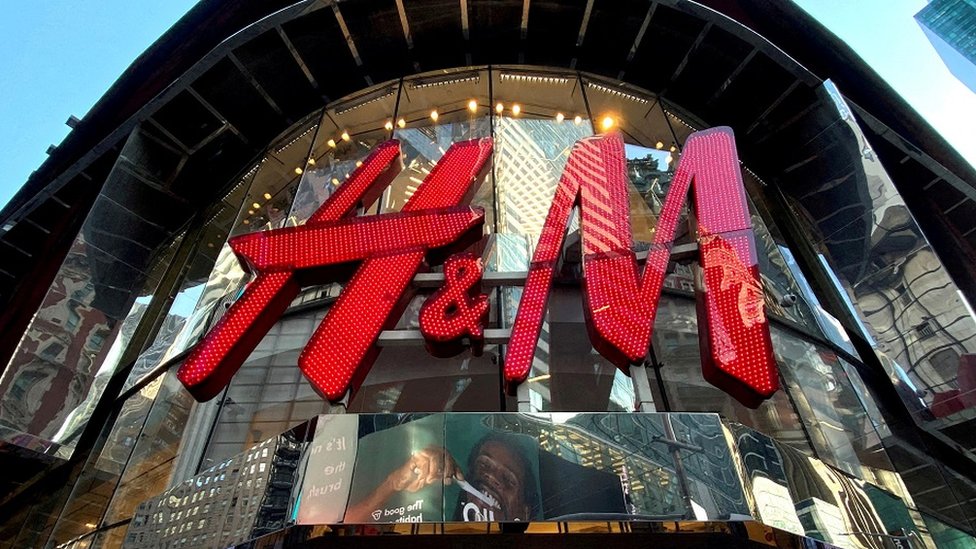 H&M pulls school uniform advert after being accused of sexualising children